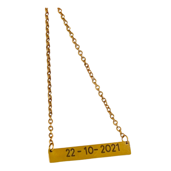 Collar “Roma“ dorado y plateado - Imagen 2